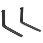 Titan Attachments 48in Pallet Fork Blades, 4,000 LB Load Capacity, Class II Forklift Blades