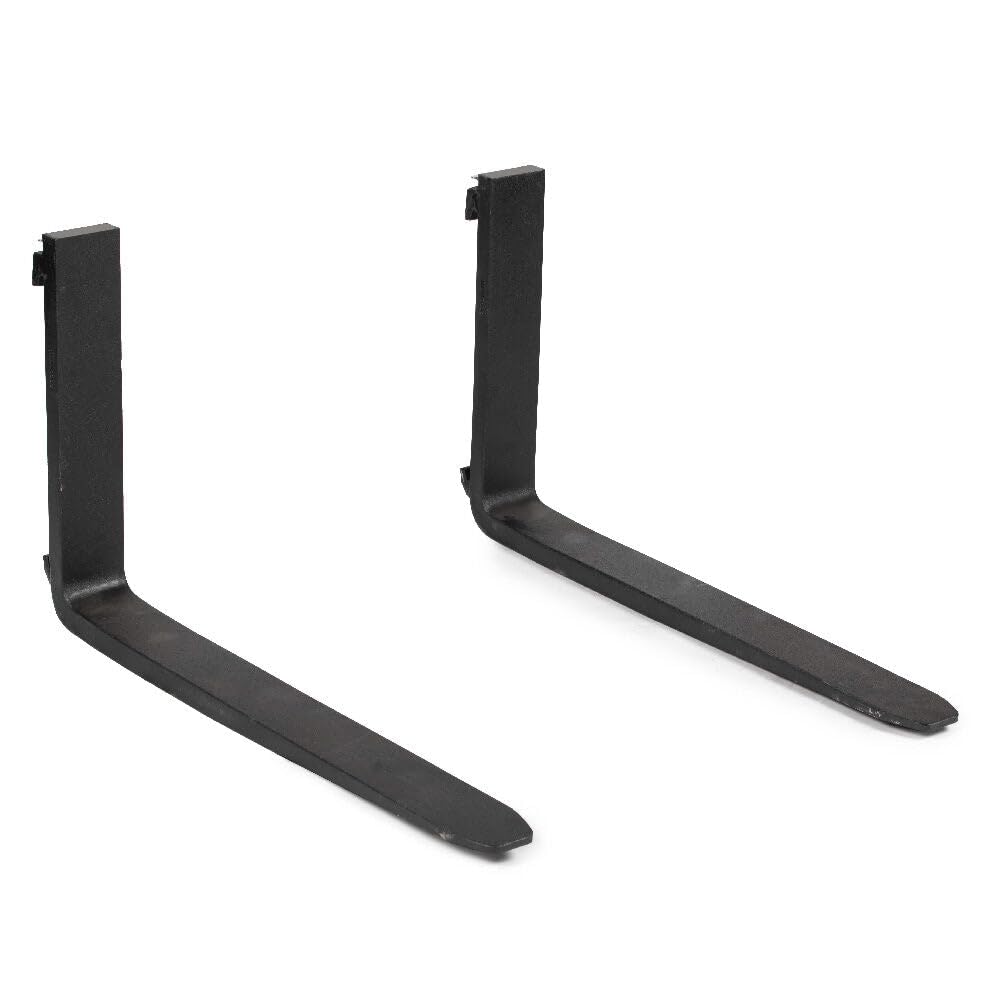 Titan Attachments 48in Pallet Fork Blades, 4,000 LB Load Capacity, Class II Forklift Blades