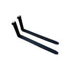 Titan Attachments 48in Pallet Fork Blades, 4,000 LB Load Capacity, Class II Forklift Blades