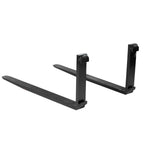 Titan Attachments 48in Pallet Fork Blades, 4,000 LB Load Capacity, Class II Forklift Blades