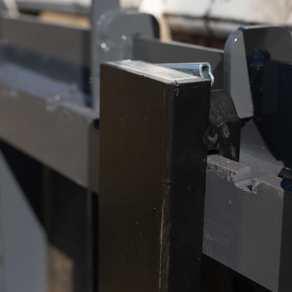 Titan Attachments 48in Pallet Fork Blades, 4,000 LB Load Capacity, Class II Forklift Blades