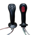 1pc 4 Buttons with FNR Joystick Multifunctional Control Lever Suitable Forklift Accessories(A Pair)