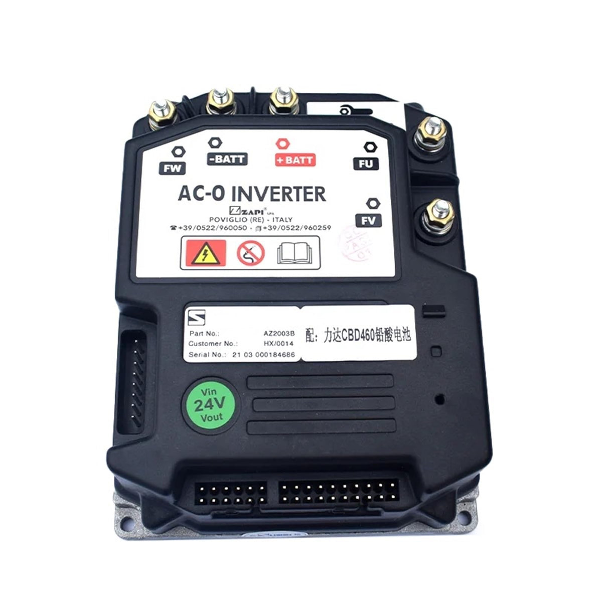 Forklift Parts ZAPI AC Controller AC-0 24V/200A 9500407001 for Lead-Acid Model