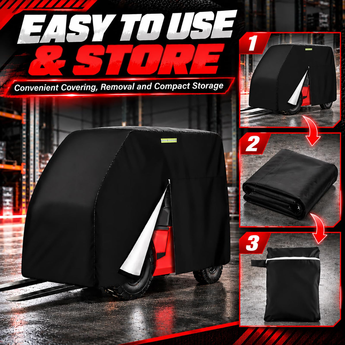 Forklift Cover for Princeton PB55.4+ 4-Way