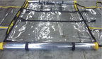 Full Forklift Cab Enclosure Cover Clear Vinyl Fits Toyota Standard Size Truck Windshield Rain Canopy Cover, Waterproof Vinyl for UV Protection
