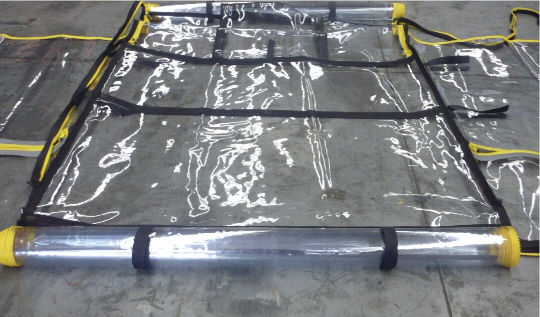 Full Forklift Cab Enclosure Cover Clear Vinyl Fits Toyota Standard Size Truck Windshield Rain Canopy Cover, Waterproof Vinyl for UV Protection