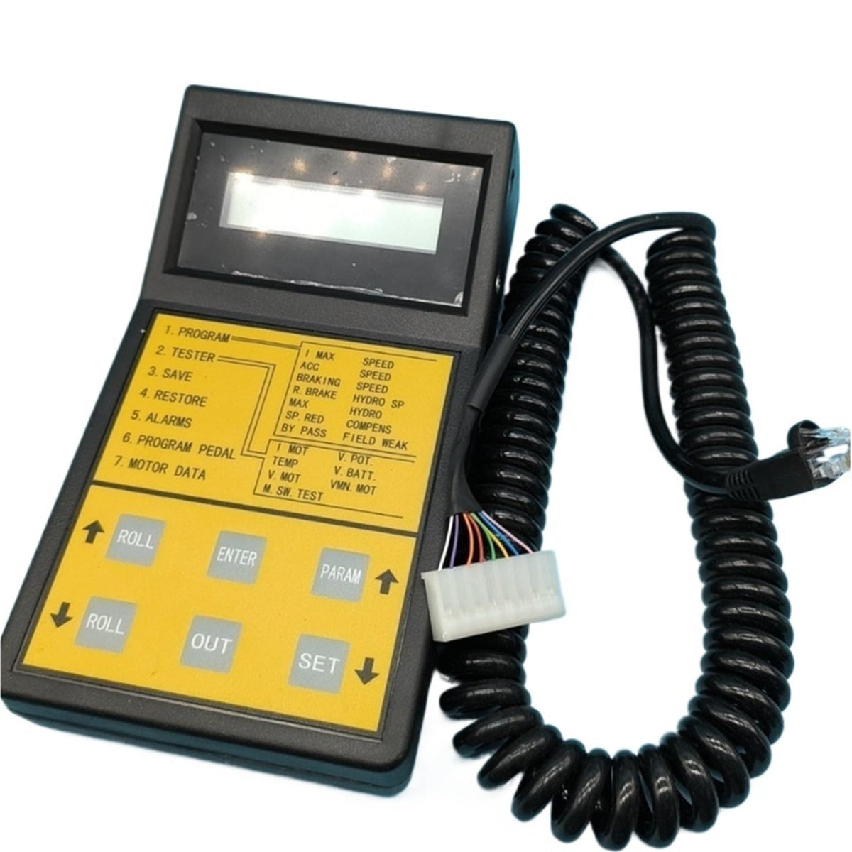 Electronic Control Program Parameter Electric Forklift Fault Code Detector Handheld Unit Programmer