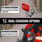 MechMaxx 4400lbs Lithium-ion Electric Pallet Jack, 45"x27" Fork, 48V 30Ah Removable Battery, Walkie Type Truck, Model LPT44