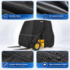 Forklift Cover for UniCarriers PFD70N 2010s-present, Waterproof Outdoor Forklift Protective Cover, 420D Oxford Fork Truck Rain Cover for Storage and All Weather Protection