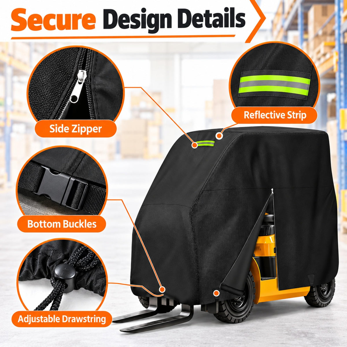 Forklift Cover for Toyota Material Handling 7FGU30 1998-2015