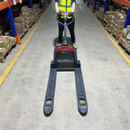MechMaxx 4400lbs Lithium-ion Electric Pallet Jack, 45"x27" Fork, 48V 30Ah Removable Battery, Walkie Type Truck, Model LPT44