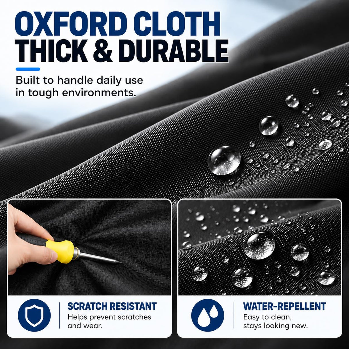 Forklift Cover for Toyota Core IC Pneumatic 50-8FGU20, Waterproof Outdoor Forklift Truck Storage Cover, Dust Protection with Zippered Door and Reflective Strips
